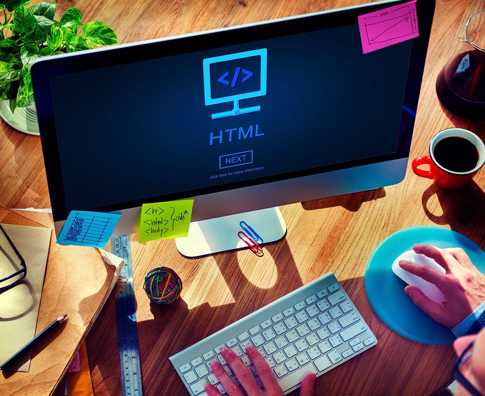 HTML Web Development Programming Language Concept