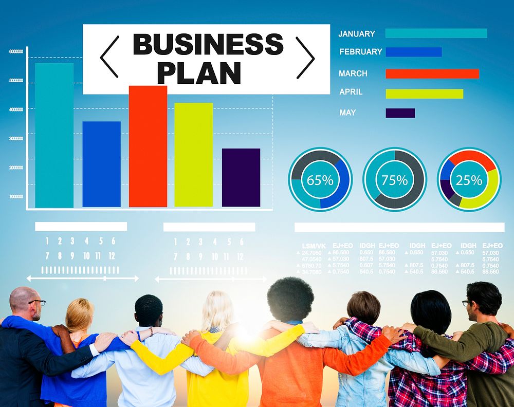 business plan graph brainstorming strategy | Free Photo - rawpixel