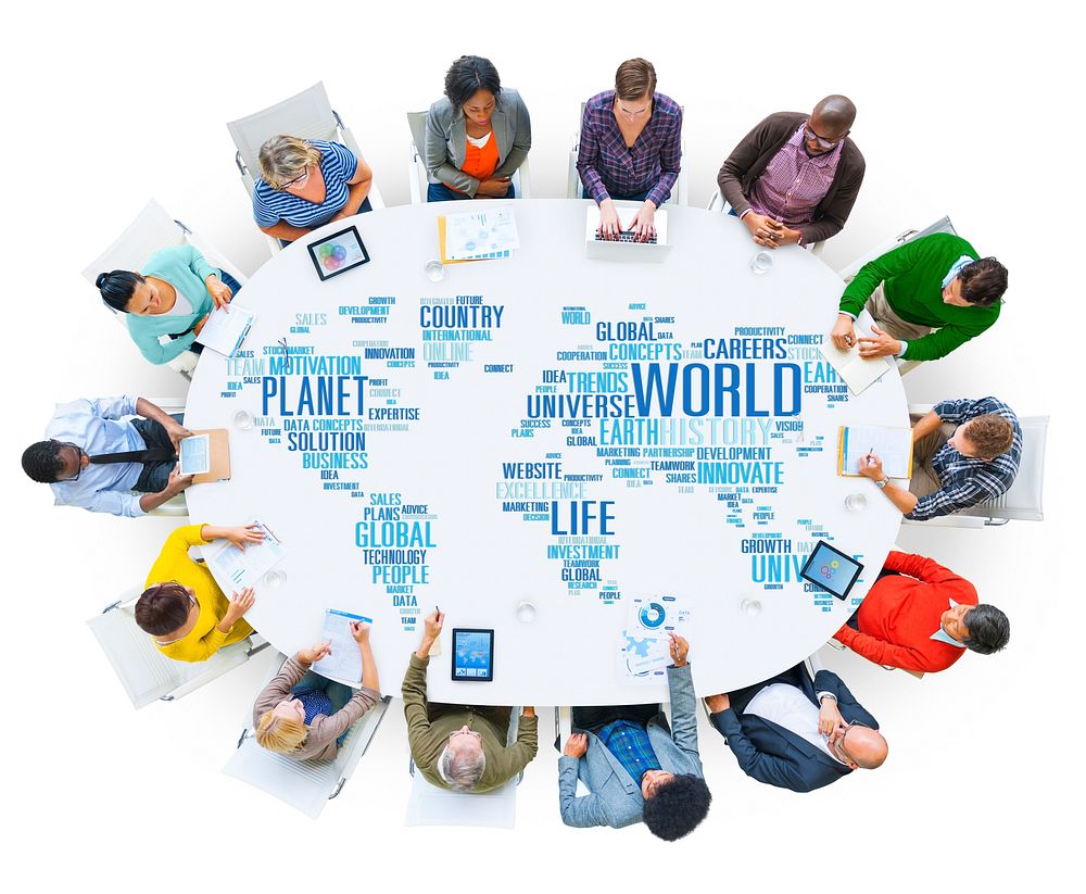 World Globalization International Life Planet Concept
