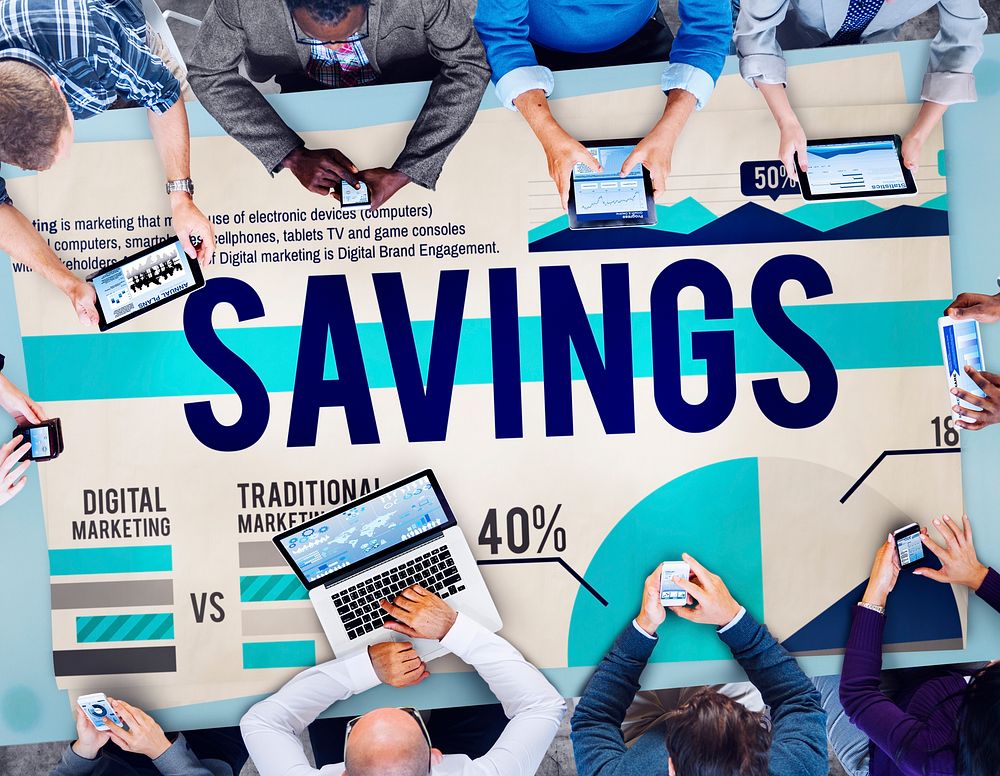 Savings Budget Banking Marketing Business Concept