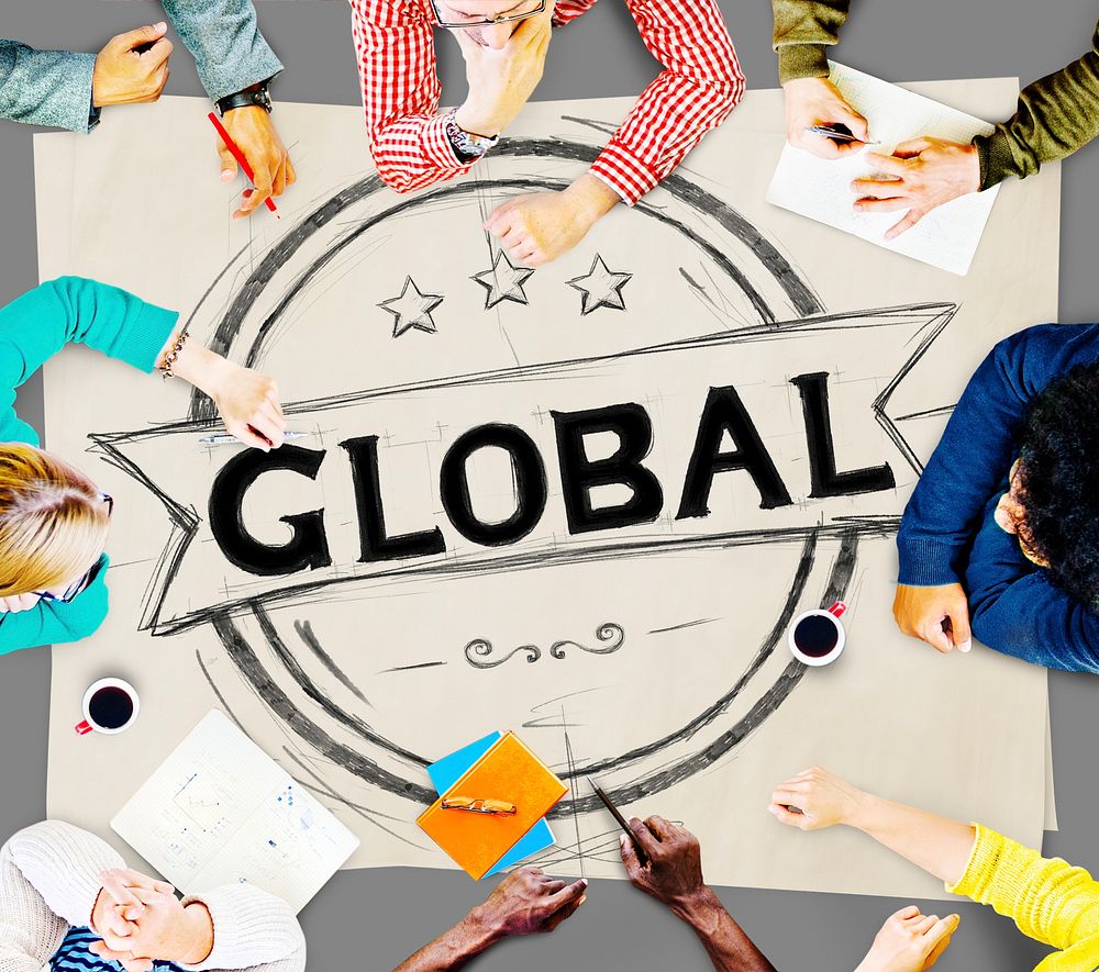 Global Globalization Community Communication Concept