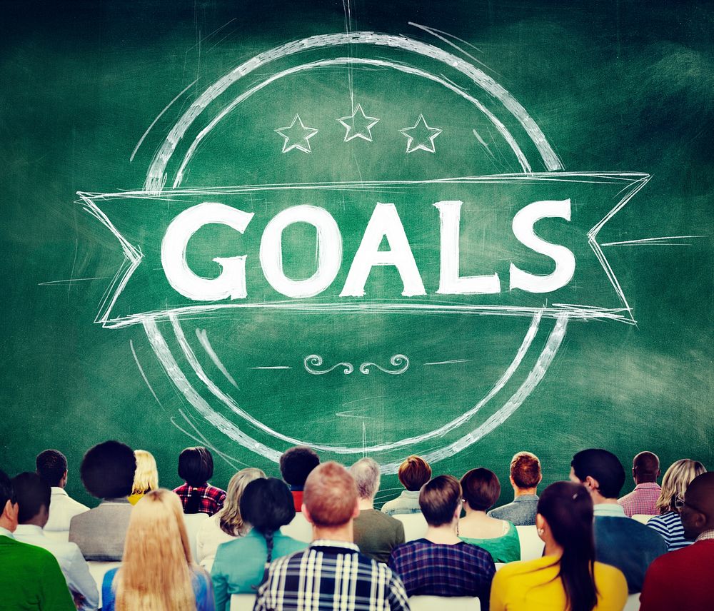 Goal Aspiration Expectation Encourage Dreams Concept