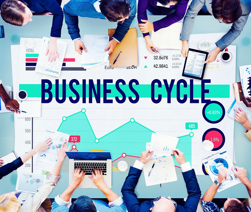 Business Cycle Progress Process Strategy Concept