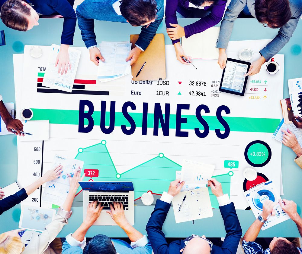 Business Marketing Strategy Organization Concept