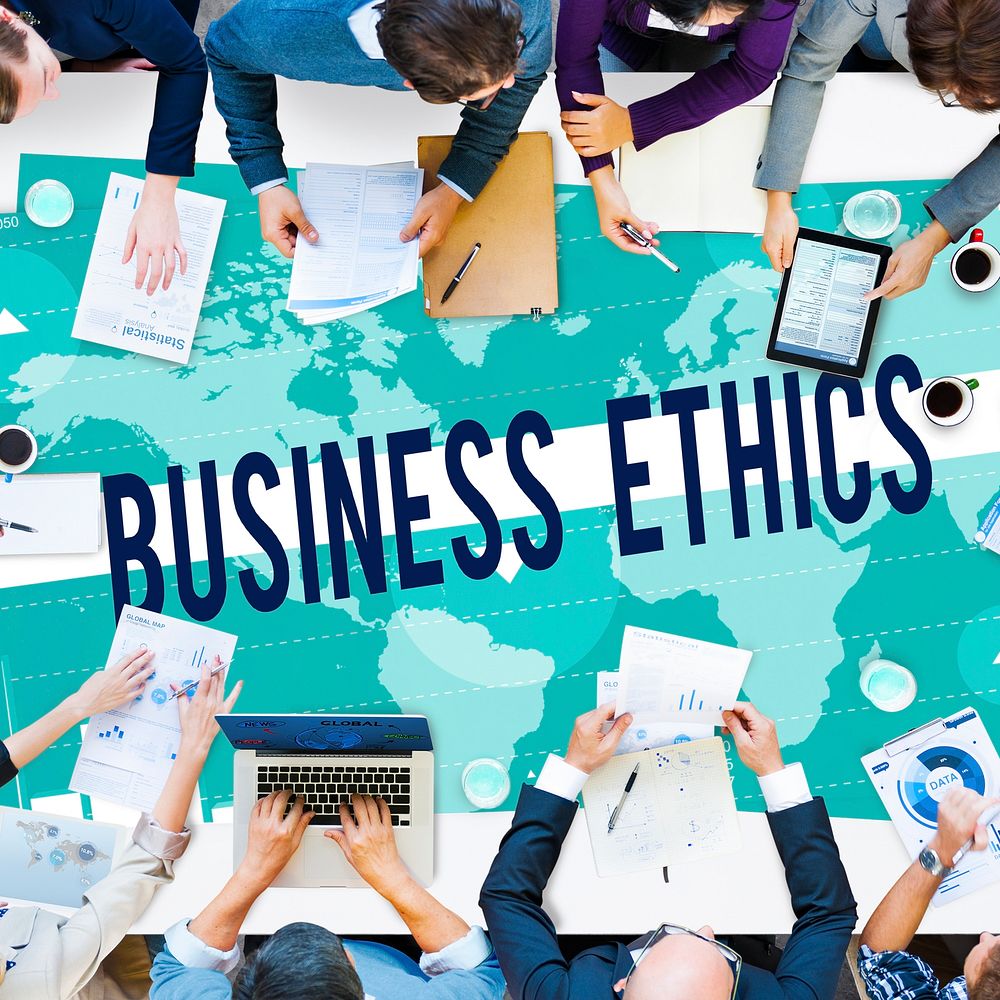 Business Ethics Moral Responsibility Business Concept