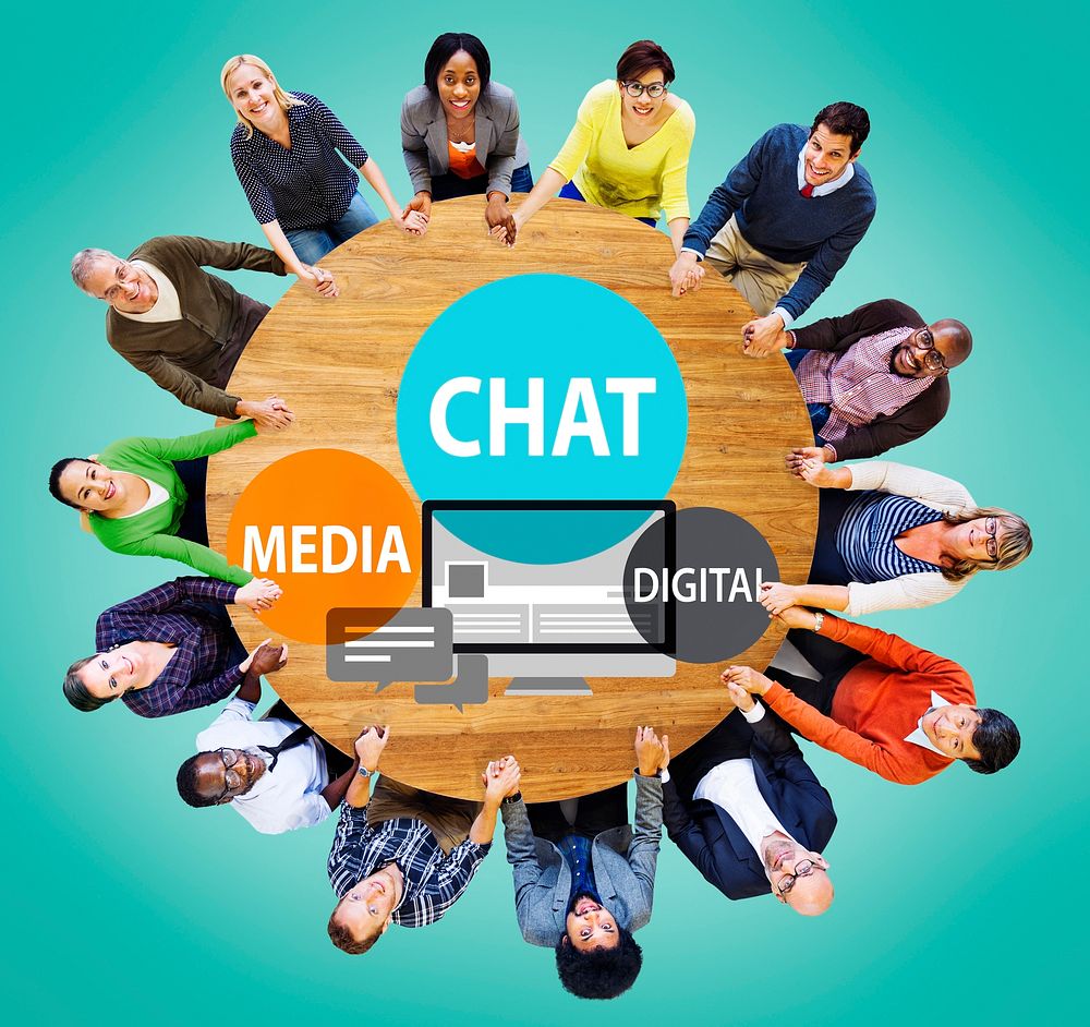 Chat Media Digital Chatting Communication Connect Concept