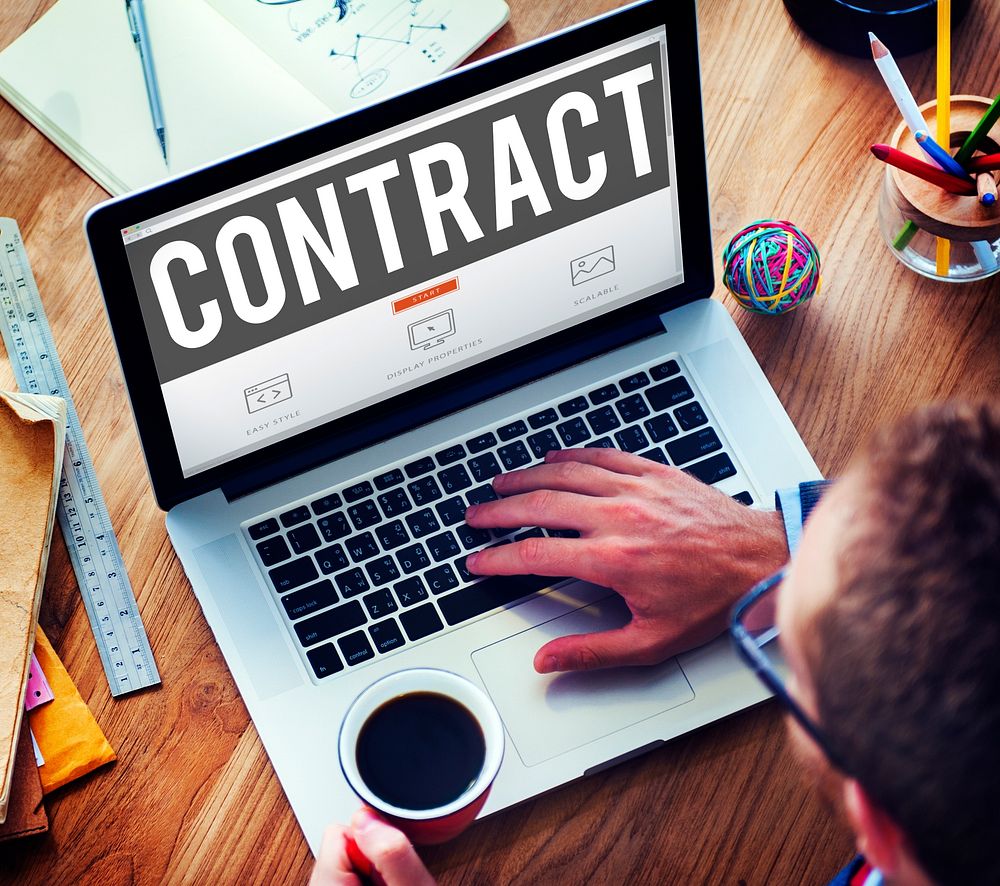 Contract Deal Agreement Negotiation Commitment Concept