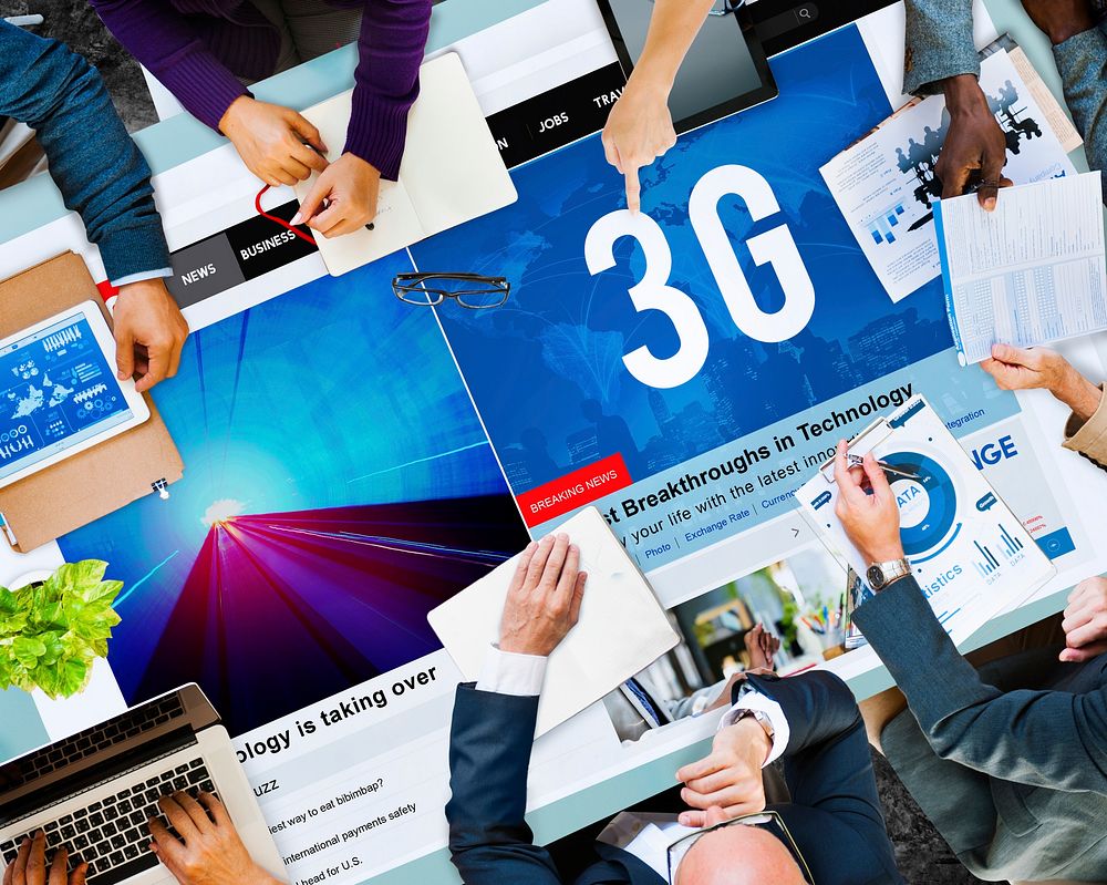 3G Technology Communication Networking Internet Online Concept