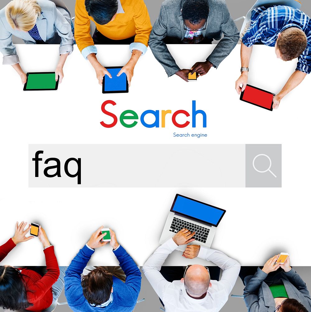 FAQ Frequently Asked Question Help Information Concept