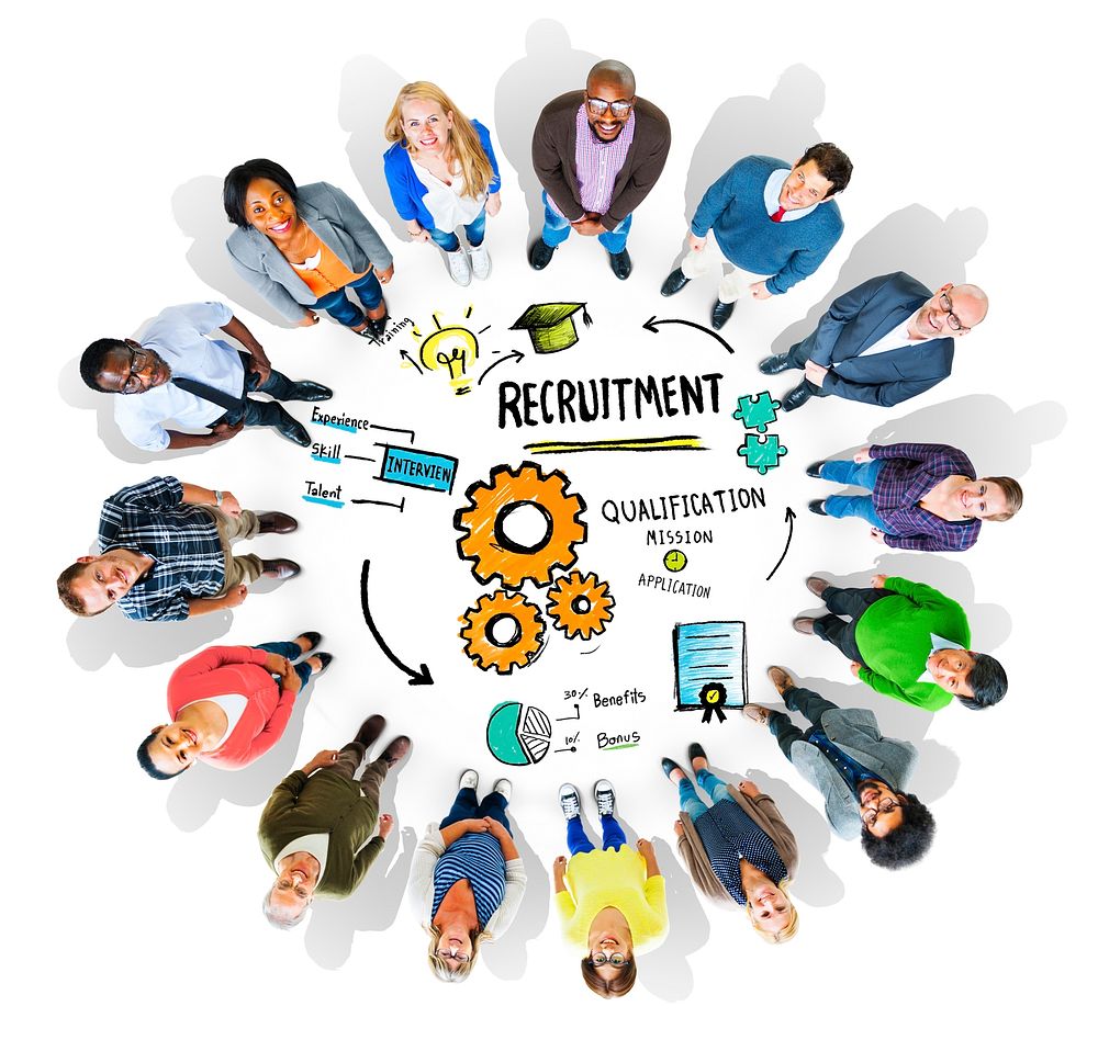 Diversity People Recruitment Search Opportunity Concept