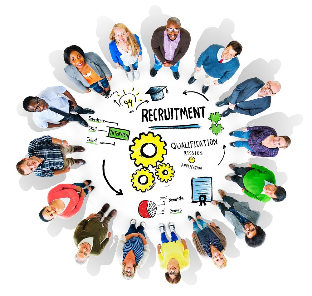 Diversity People Recruitment Search Opportunity Concept