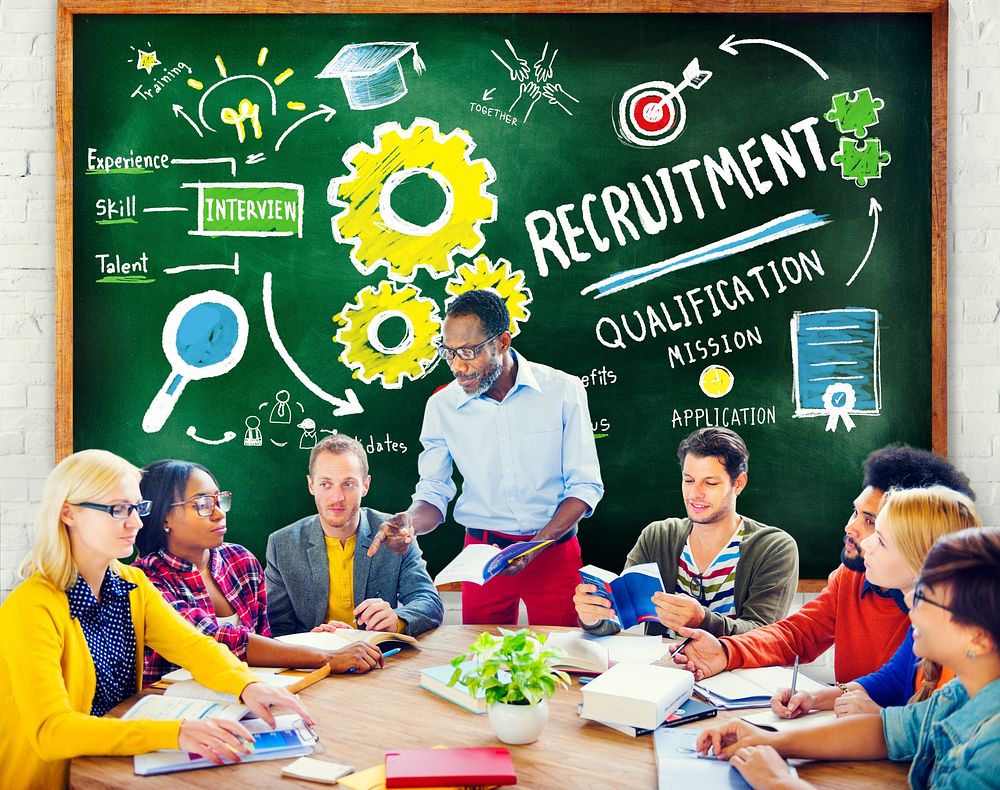 Ethnicity People Education Recruitment Occupation Concept