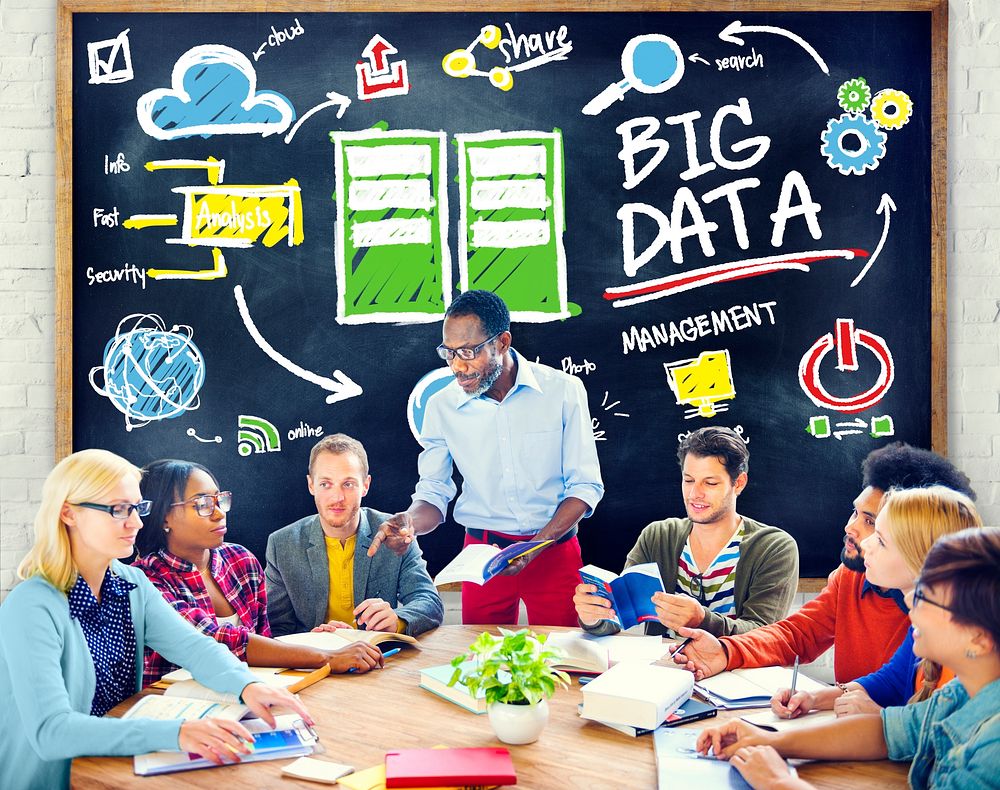 Diversity People Big Data Learning Information Studying Concept
