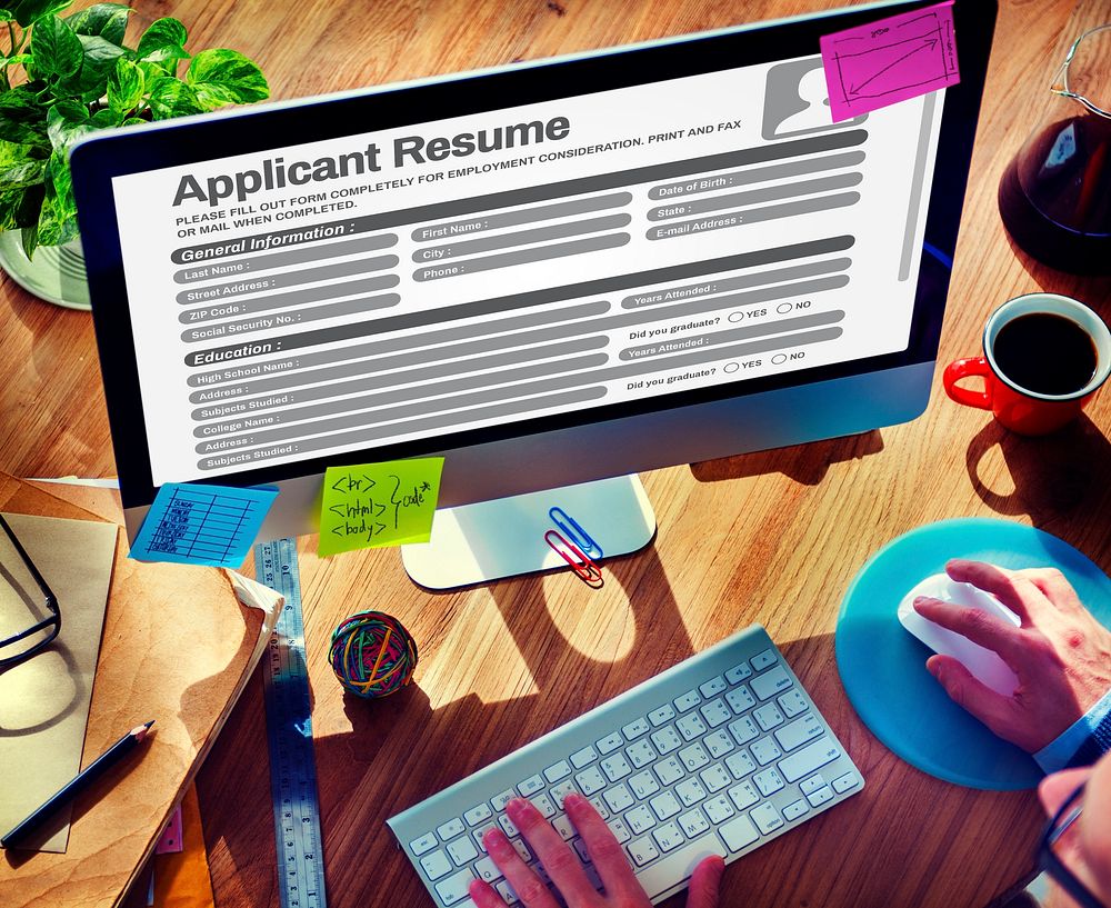 Resume Career Recruitment Employment Occupation Concept