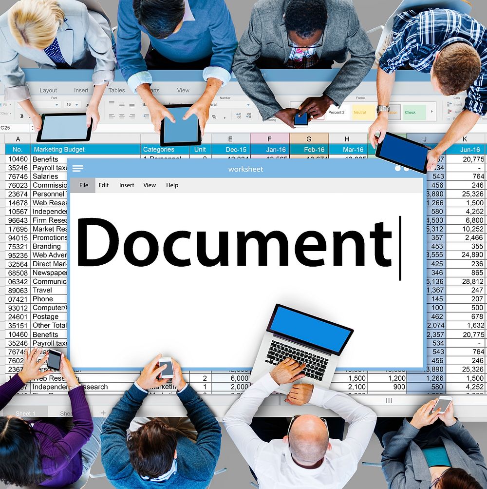 Document Contract Forms Legal Notes Records Concept