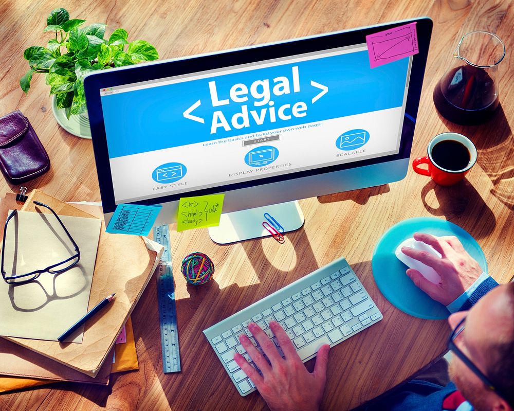 Legal Advice Compliance Consulation Expertise Help Browsing Concept