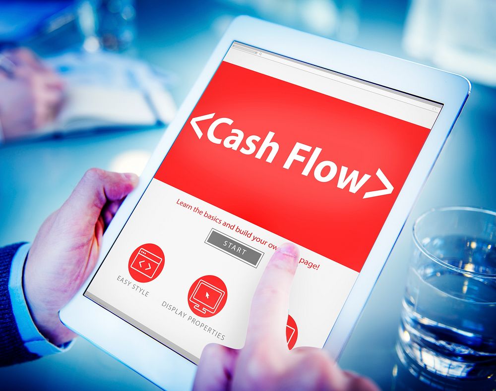 Cashflow Investing Banking Money Revenue Investment Concept
