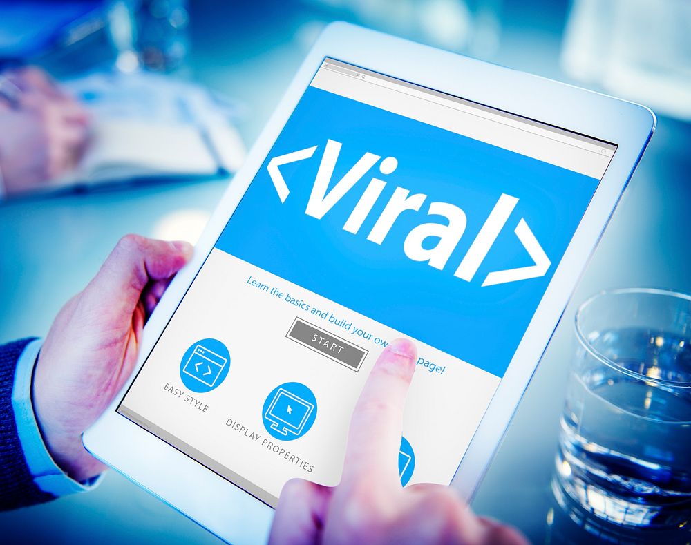 Viral Virus Internet Online Risk Concepts