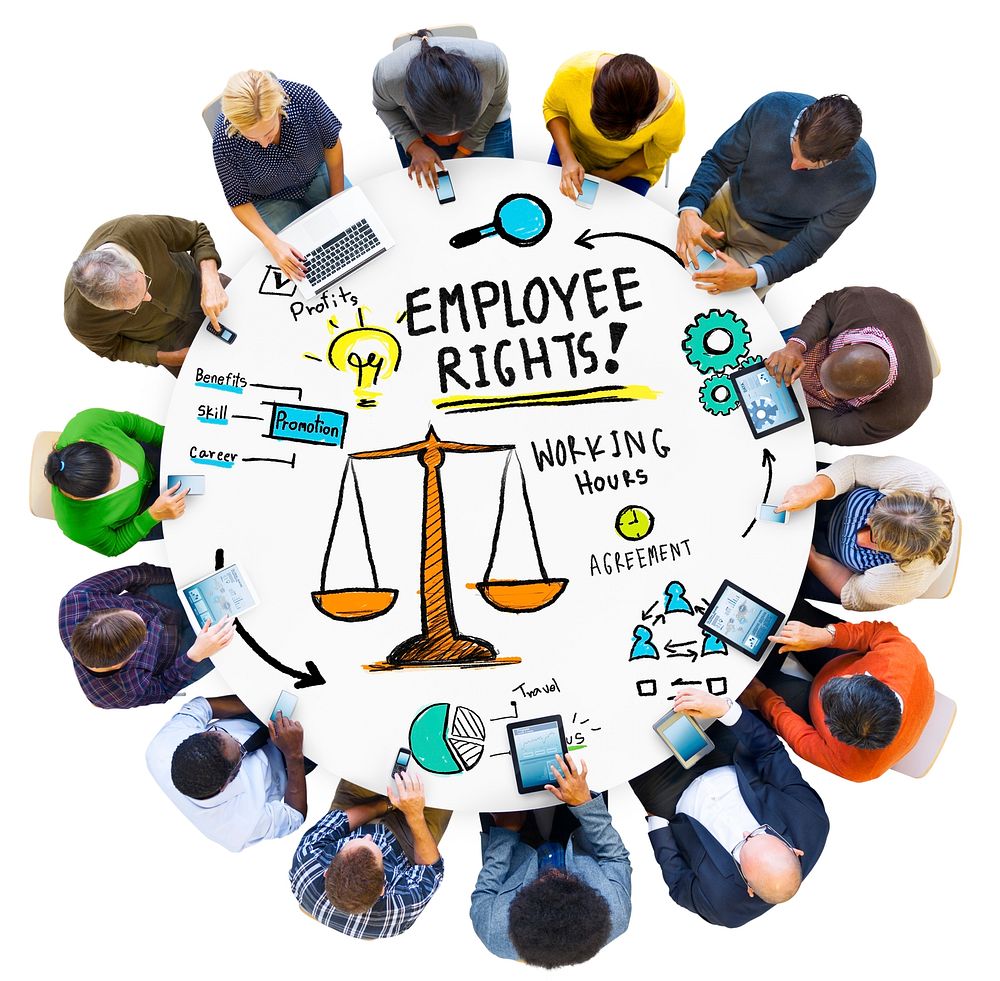 Employee Rights Employment Equality Job Meeting Technology Concept