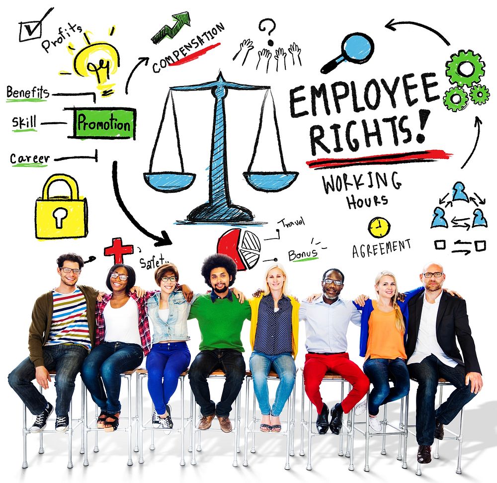Employee Rights Employment Equality People Friendship Huddle Concept