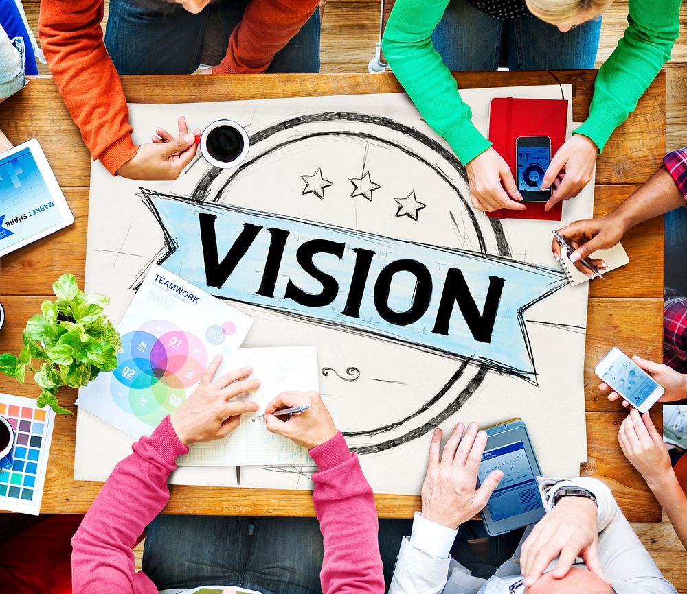 Vision Inspiration Aspiration Target Dreams Concept