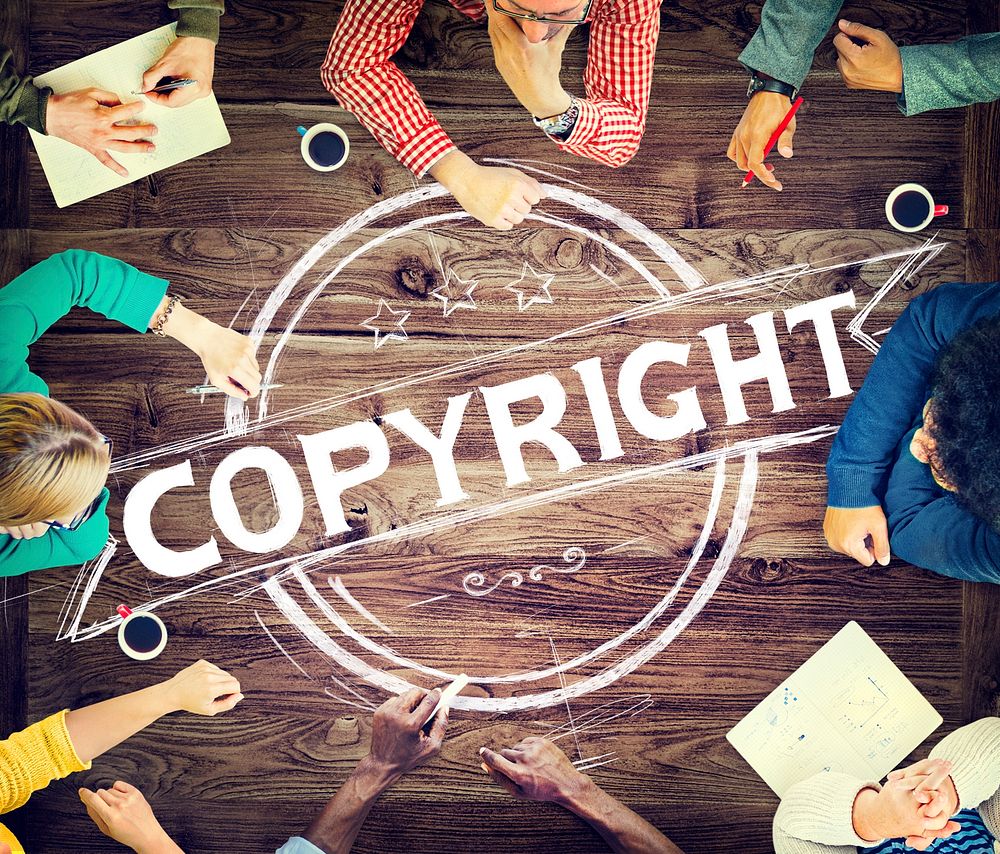 Copyright Trademark Brand Branding Marketing Concept