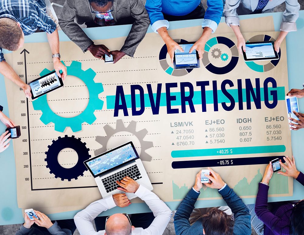 Advertise Advertising Advertisement Branding Concept