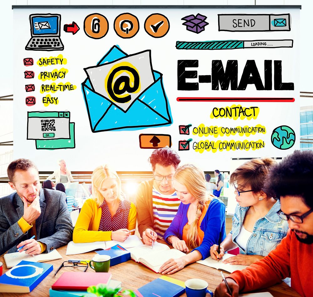 Email Correspondance Online Messaging Technologgy Concept