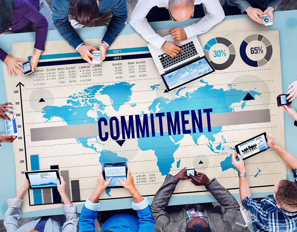 Commitment Promise Conviction Devotion Pledge Concept