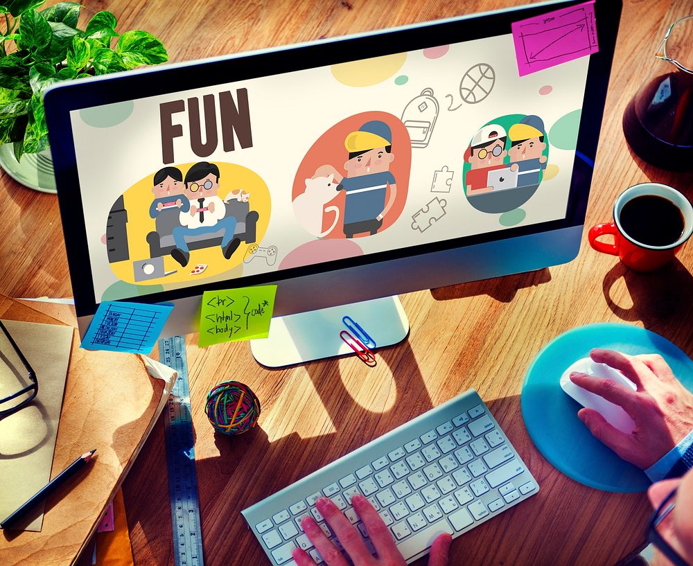 Fun Lifestyle Happiness Hobby Concept