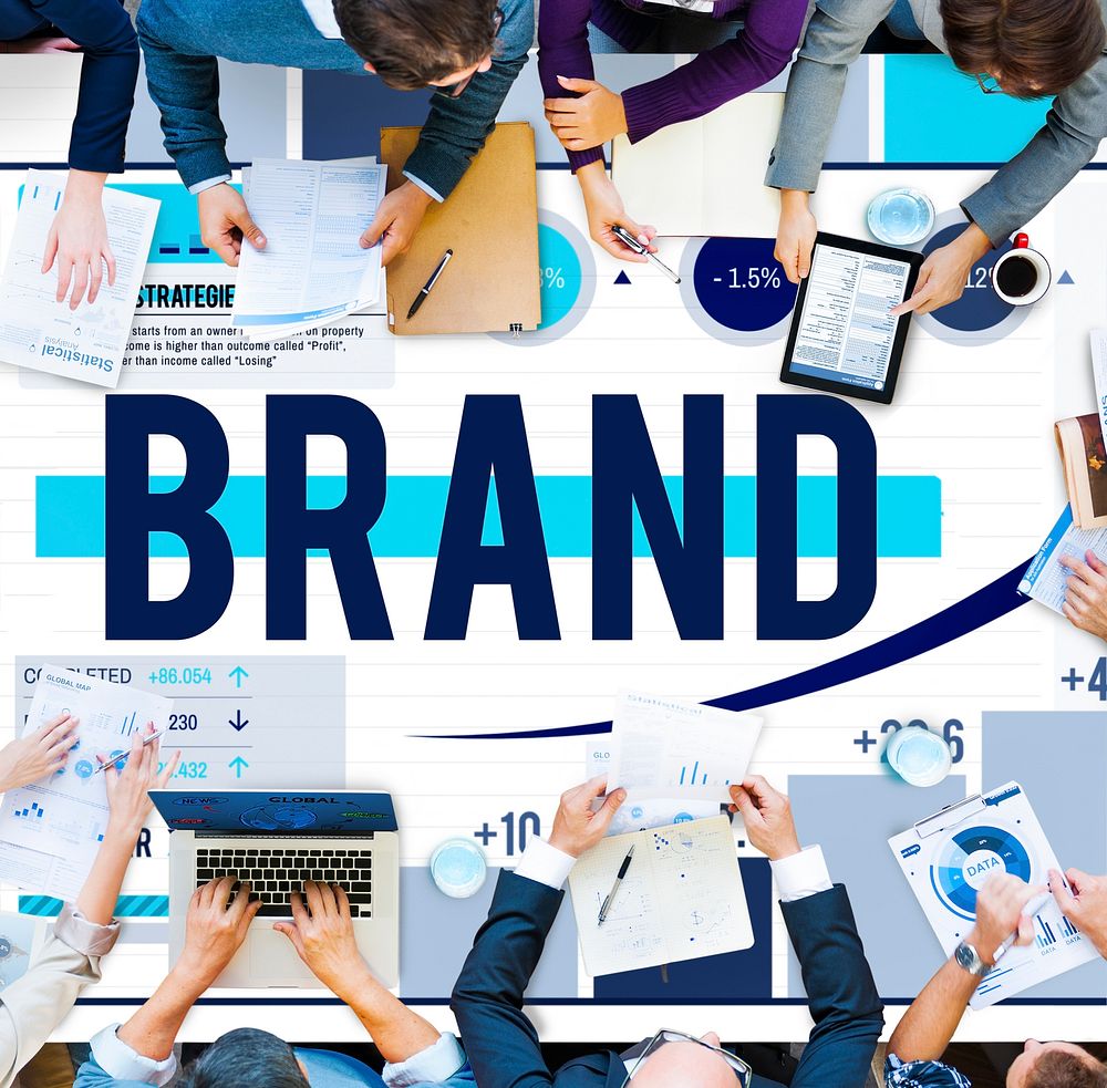 Brand Branding Logo Commercial Copyright Emblem Concept
