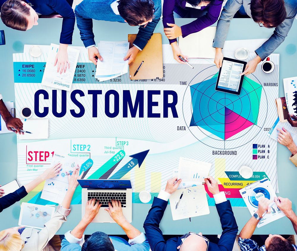 Customer Loyalty Service Efficiency Strategy Concept