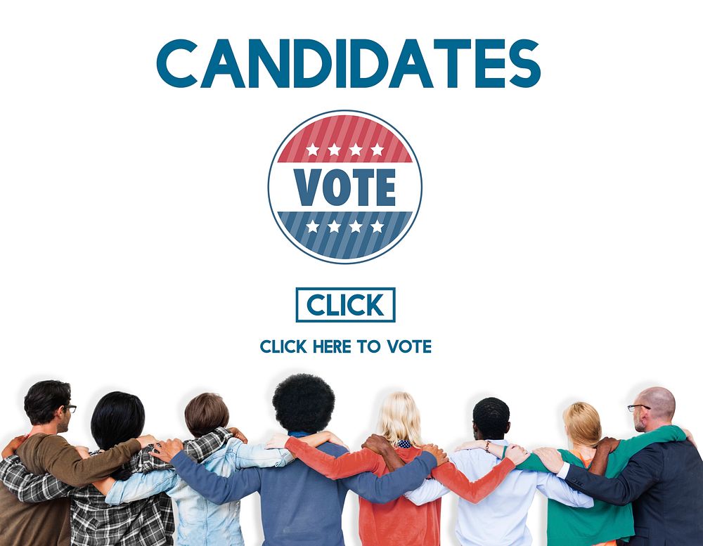 Candidates Nominee Vote Leader Campaign Concept