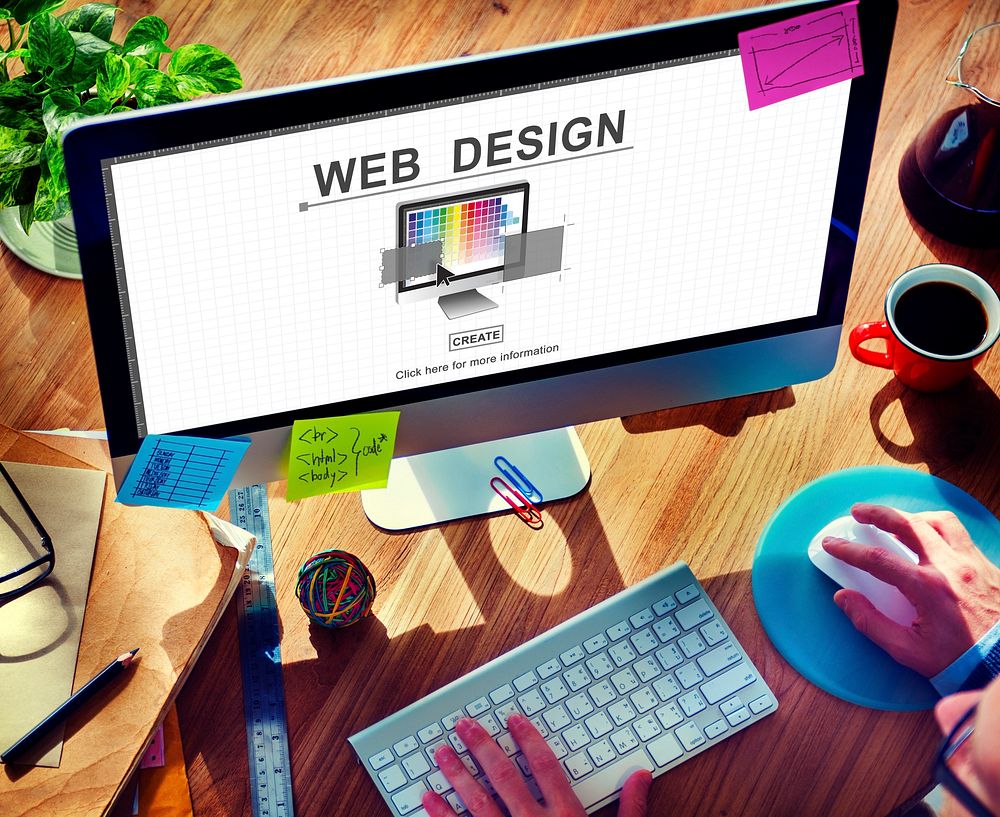 Digital Marketing Media Web Design Ideas Concept