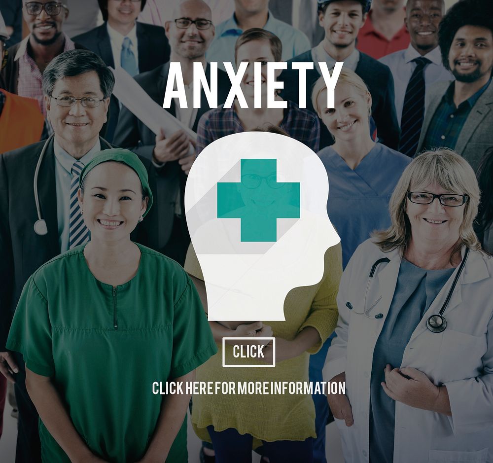 Anxiety Disorder Apprehension Medical Concept
