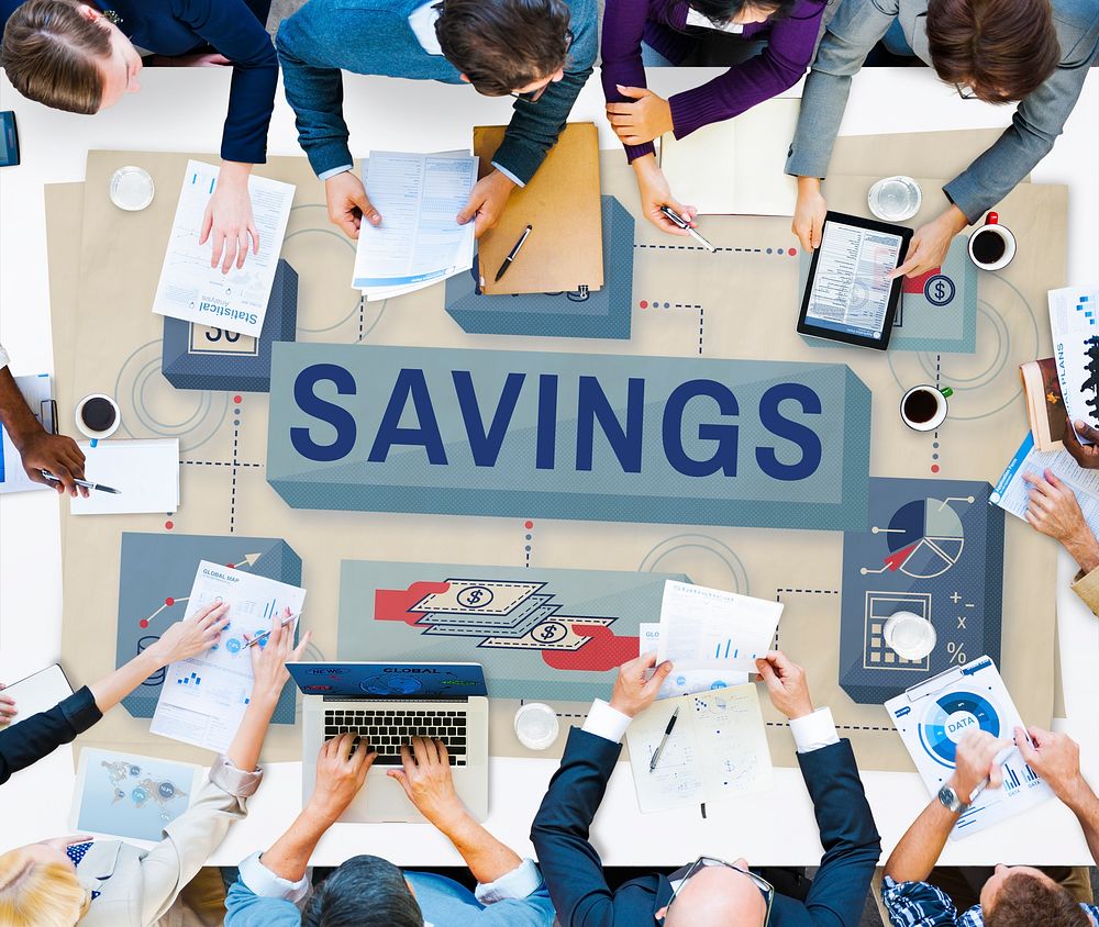 Savings Assets Budget Economy Finance Income Concept