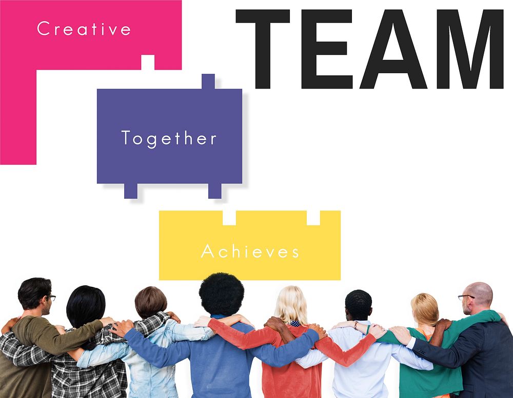 Team Work Peopel Together Concept