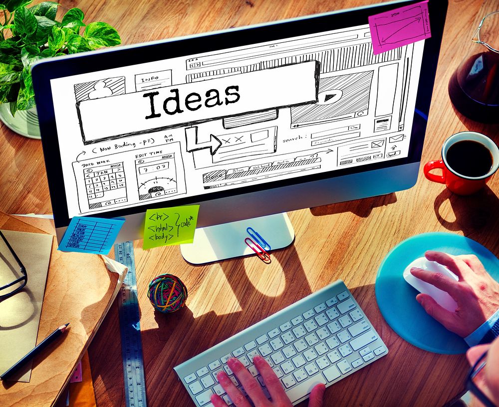 Ideas Create Conceptualize Innovation Think Concept