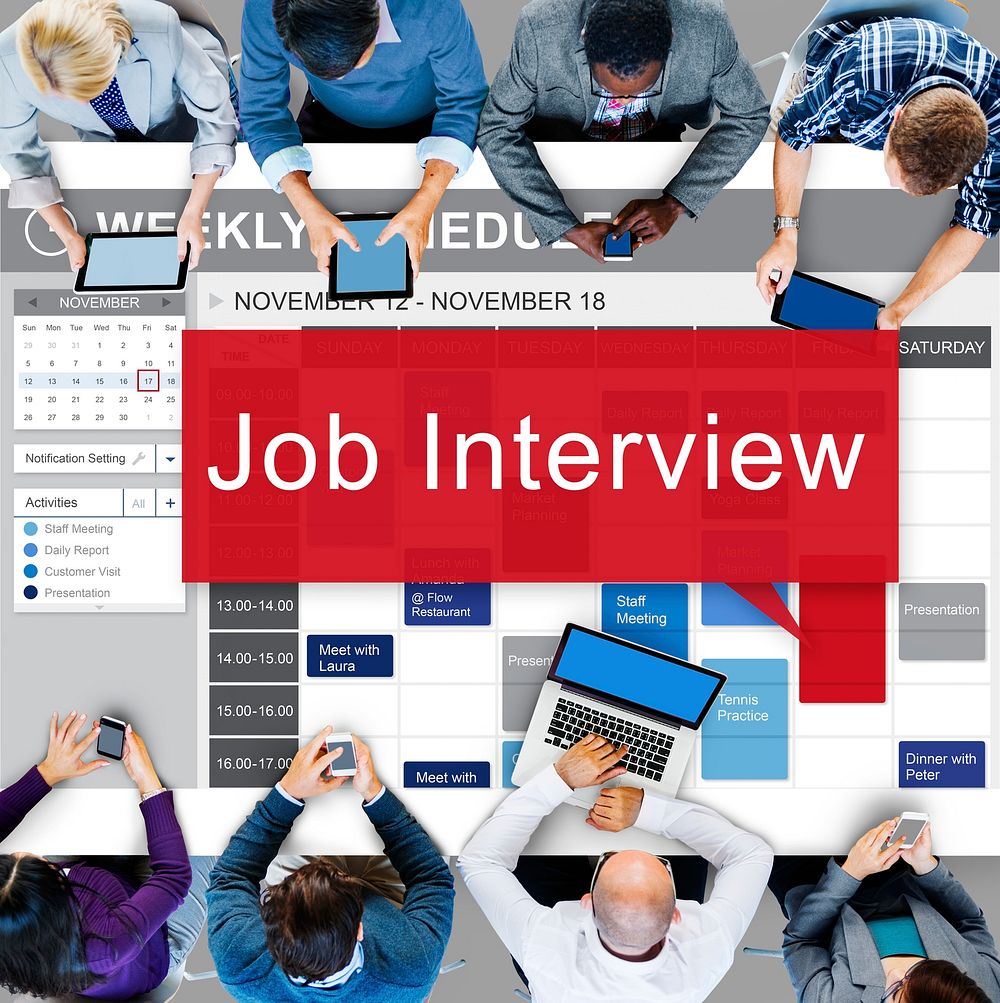 Job Interview Employment Human Resources Concept