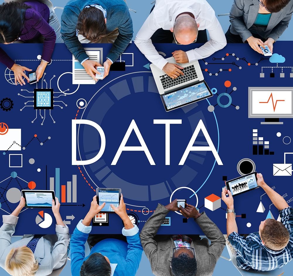 Data Information Statistics Technology Analysis Concept
