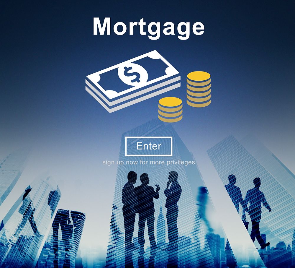 Mortgage Payment Debt Finance Webiste Online Concept