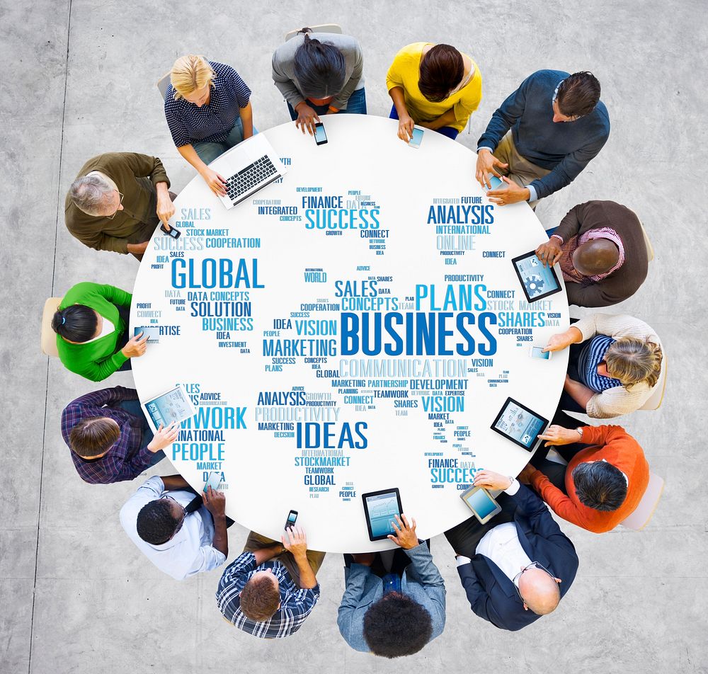 Business Global World Plans Organization Enterprise Concept