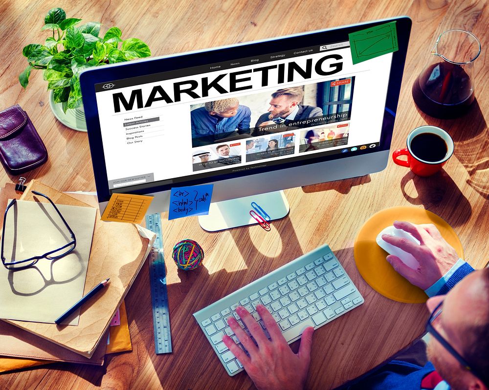 Market Marketing Advertisement Commercial Consumer Concept