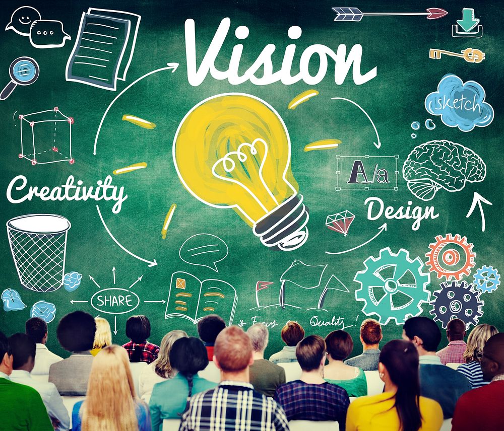 Vision Creative Ideas Design Concept