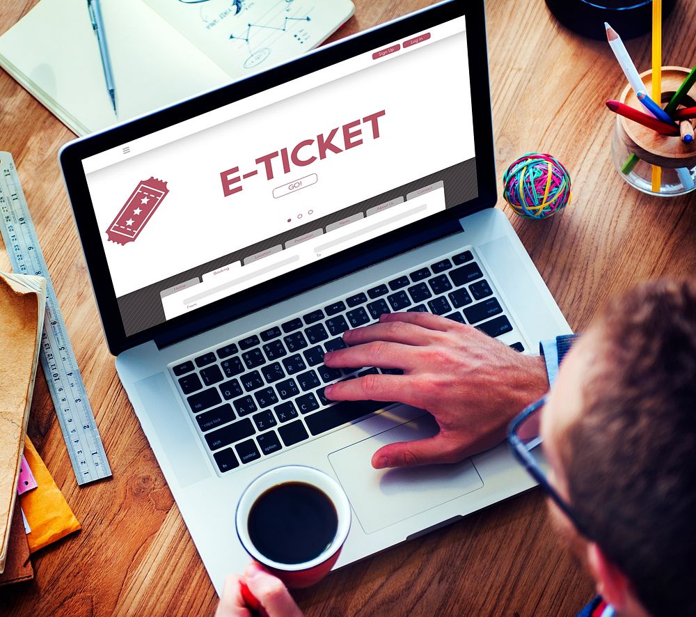 E-Ticket Ticket Booking Reservation Travel Concept