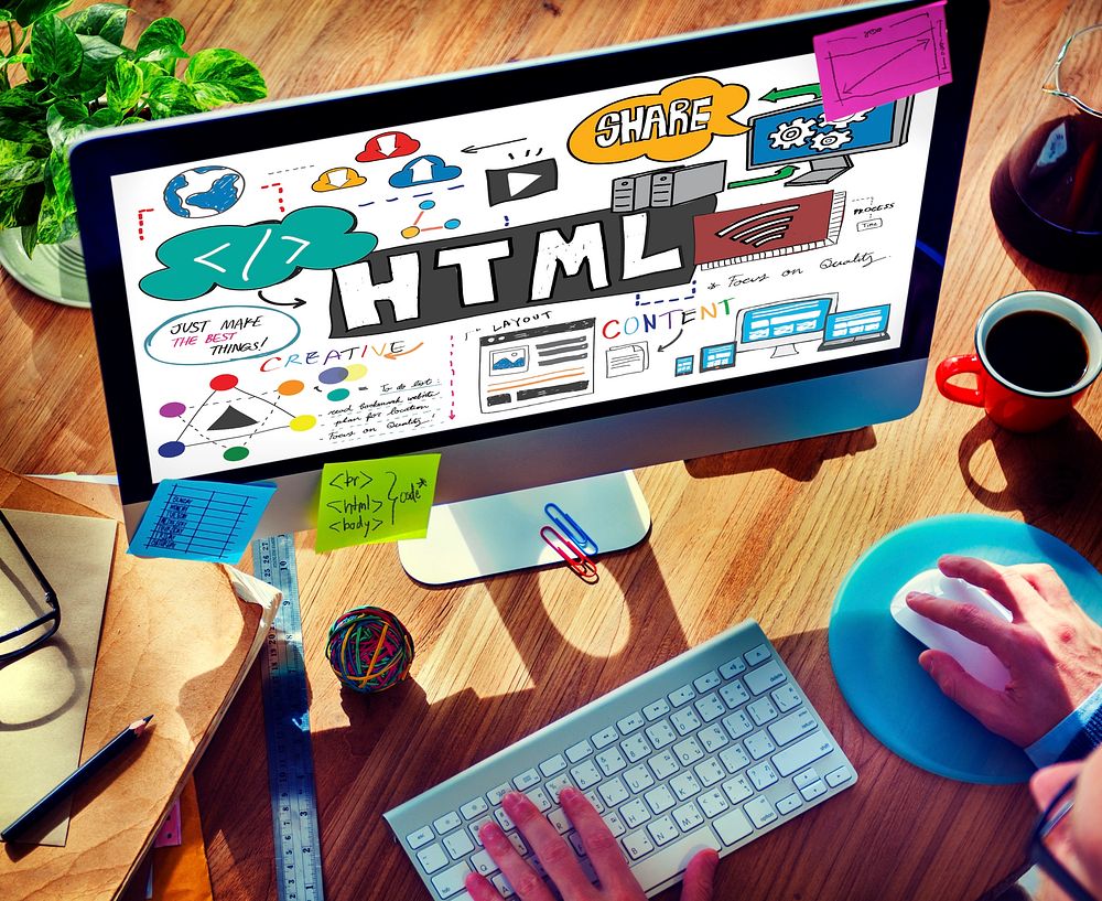 HTML Internet Computer Coding Website Network Concept