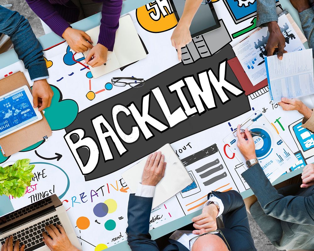 Backlink Hyperlink Networking Internet Online Technology Concept