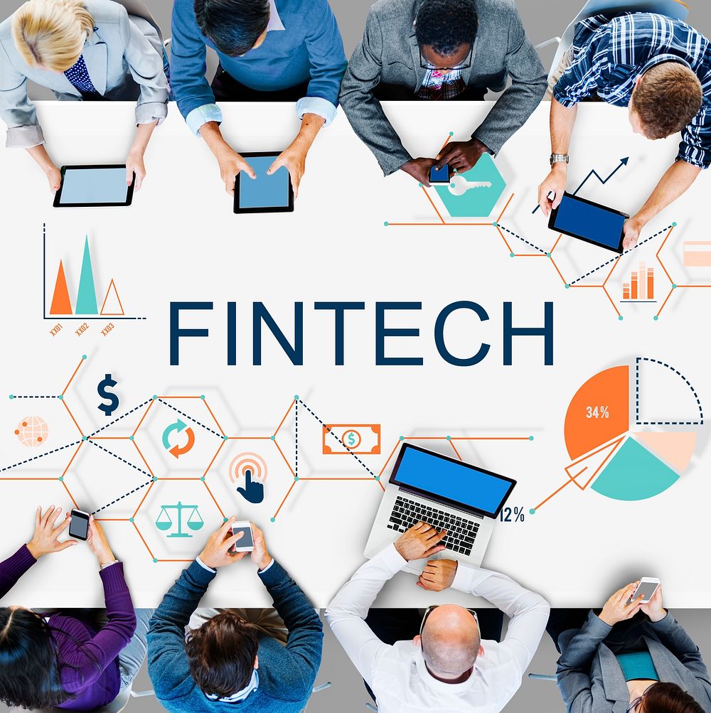 Fintech Investment Financial Internet Technology Concept