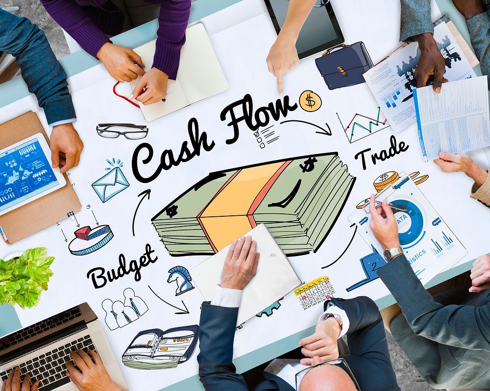 Cash Flow Economy Finance Investment Money Concept