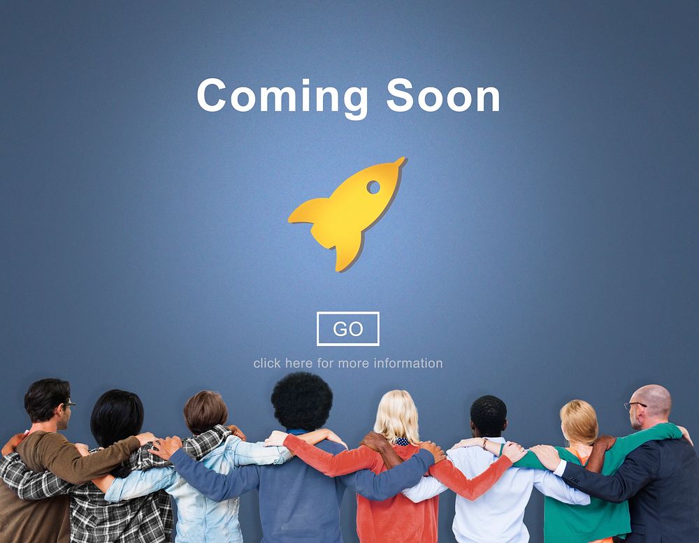 Coming Soon Opening Promotion Announcement Concept